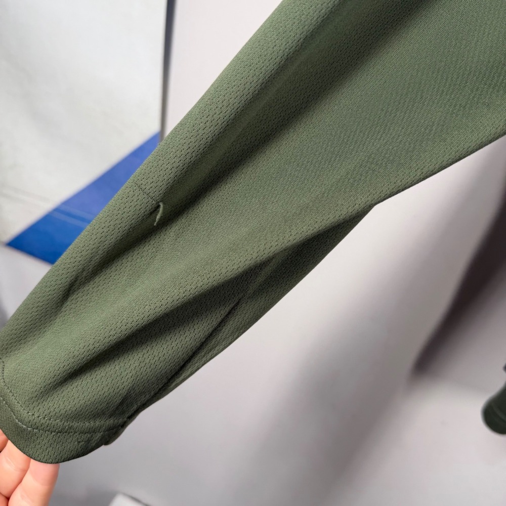 Scottevest‎ Mens High IQ TEC Performance Long Sleeve T Shirt 3 Pocket Green Sz L - Picture 16 of 16